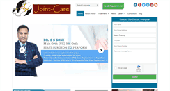 Desktop Screenshot of jointsreplacementindia.com
